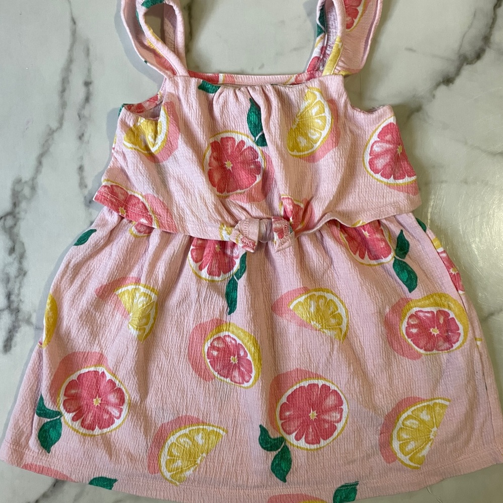 Carter’s Summer Knot Dress 24 Months 🍋